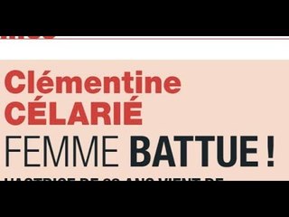 Clémentine Célarié, femme battue, triste révélation
