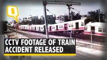 CCTV Footage Shows Collision of Two Trains at Kacheguda Railway Station | The Quint