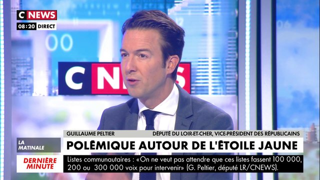 Guillaume Peltier : «On ne veut pas attendre que les listes communautaires fassent 300.000 voix pour intervenir»