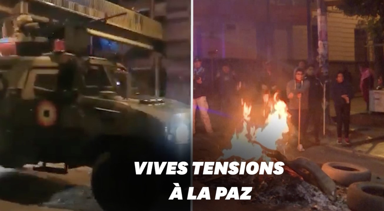 En Bolivie, l'armée a investi les rues contre les manifestants