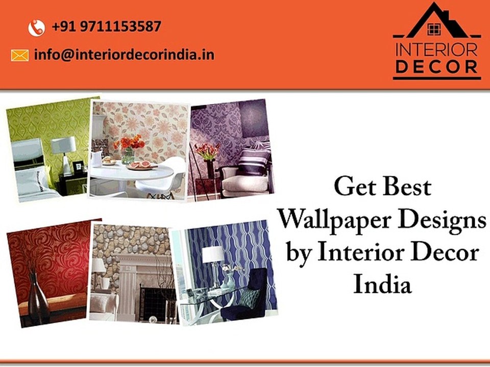 Cheap Wallpapering Ideas by Interior Decor India video Dailymotion