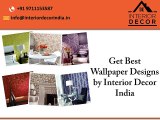 Cheap Wallpapering Ideas by Interior Decor India