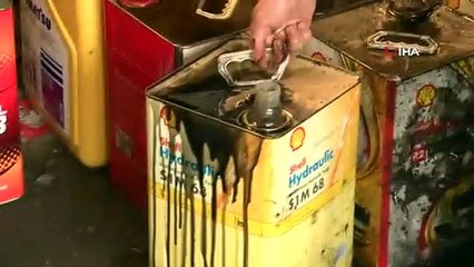 Adana'da '10 numara' yağ operasyonu