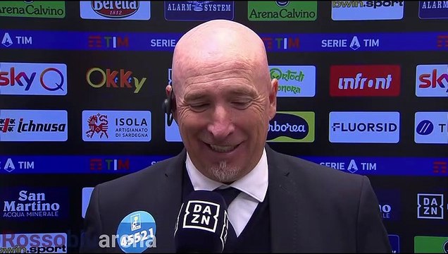 Post partita Rolando Maran Cagliari Fiorentina 5-2