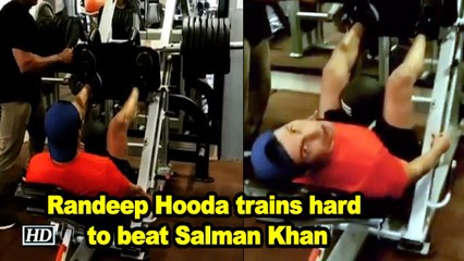 Download Video: Randeep Hooda trains hard to beat 'most wanted bhai' Salman Khan