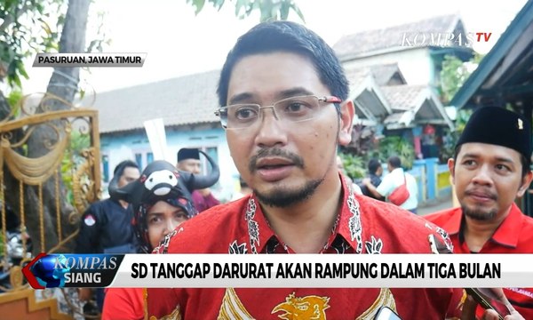 Atap SDN Gentong 1 Ambruk, Pemkot Siapkan Lahan Baru