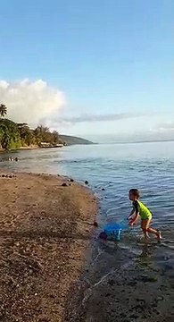Magnifique coucher de soleil à Tahiti pour les footballeurs bisontins