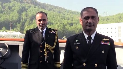 Pakistan'ın 'PNS Alamgir' adlı fırkateyni dev tatbikatta - MUĞLA
