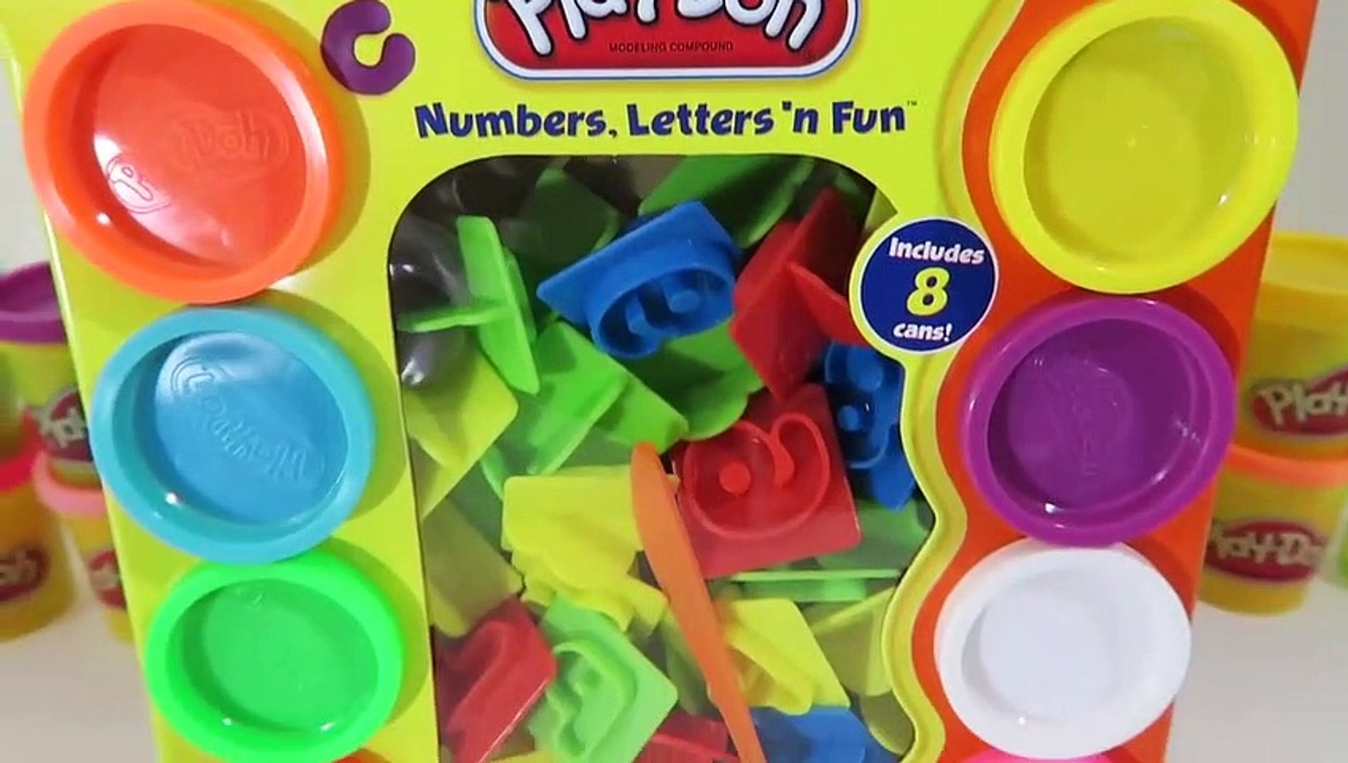 play doh numbers and letters