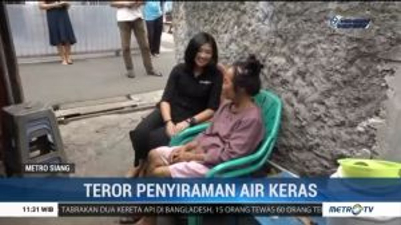 Waspada Teror Penyiraman Air Keras