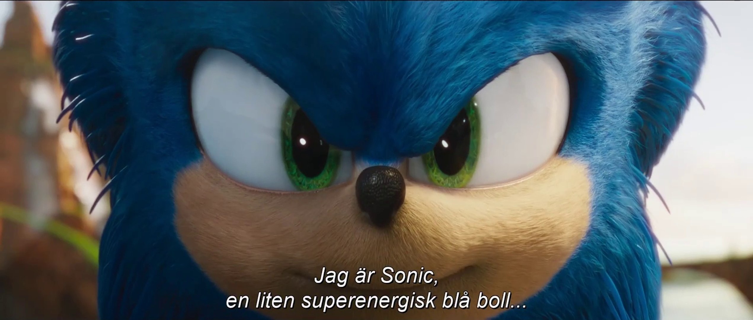 ⁣Sonic The Hedgehog Film Trailer