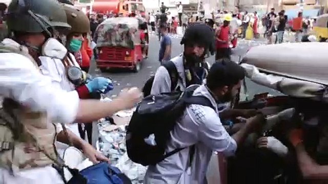 Irak'ta hükümet karşıtı gösteriler devam ediyor - BAĞDAT