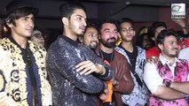 Ajaz Khan Joins Team 07 At The Success Party Of Their Latest Song Dharam