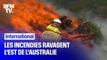 Les incendies ravagent l'est de l'Australie