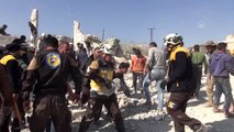 Rusya'nın İdlib'e hava saldırısında 2 sivil daha öldü