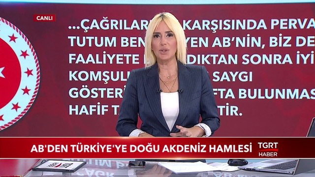 Dışişleri Bakanlığı'ndan AB'ye Sert 'Doğu Akdeniz' Cevabı