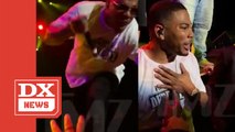 Nelly Tumbles Off Stage After Being Yanked By Fan During Concert