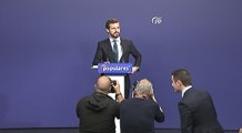 Casado en rueda de prensa tras el Comité Ejecutivo del PP