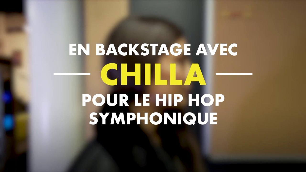 En backstage avec Chilla pour le Hip Hop Symphonique