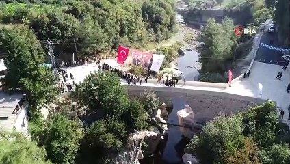 Tarihi Batıayaz Köprüsü restore edildi