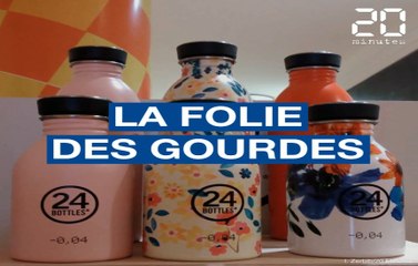 En inox, en plastique recyclé, en Tritan... La folie des gourdes