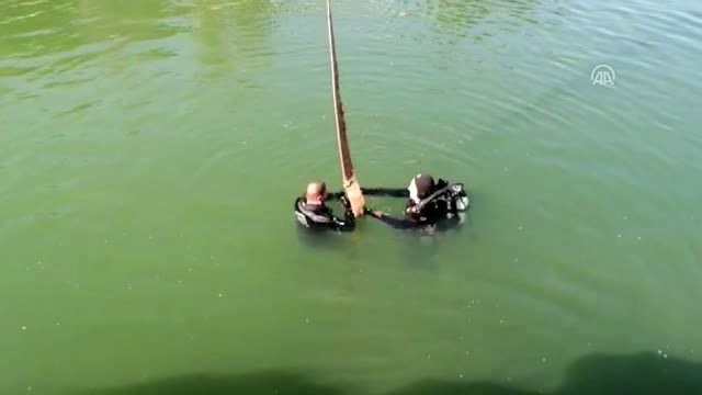 Denizli'de annesinin evinden çaldığı çelik kasayı gölete atmış