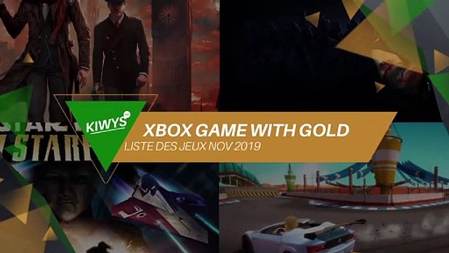 Xbox : Liste des jeux Games with Gold de Novembre 2019