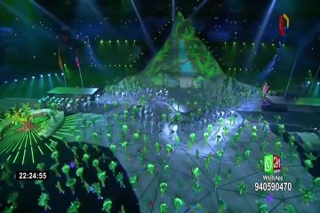 VES: camiones toman exteriores de Polideportivo de Juegos Panamericanos