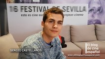 Entrevista al actor Sergio Castellanos en el Festival de Cine Europeo de Sevilla