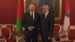 Weißrussischer Präsidenten Alexander Lukaschenko in Wien
