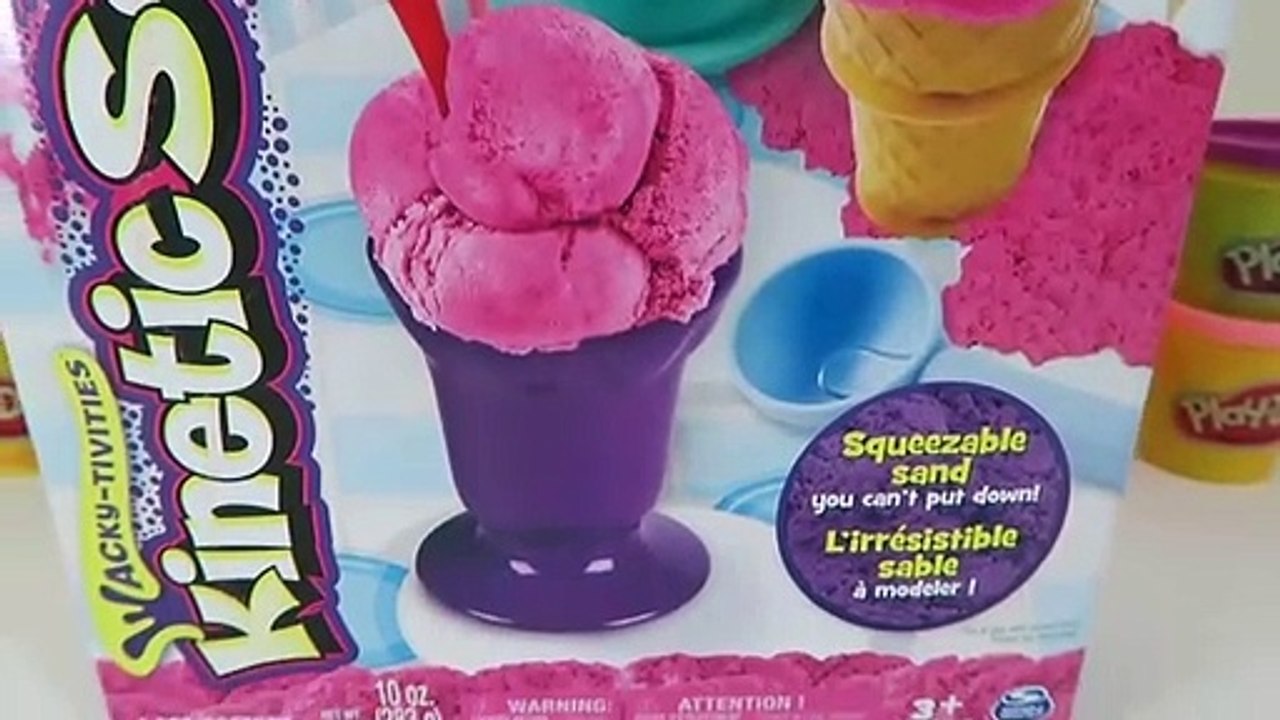 kinetic sand ice cream surprise toys