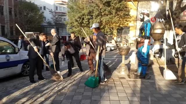 Emet'te temizlik seferberliği