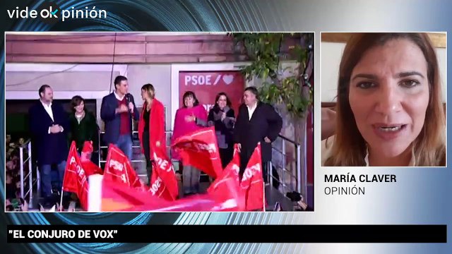 VideOkpinión María Claver: El conjuro de Vox