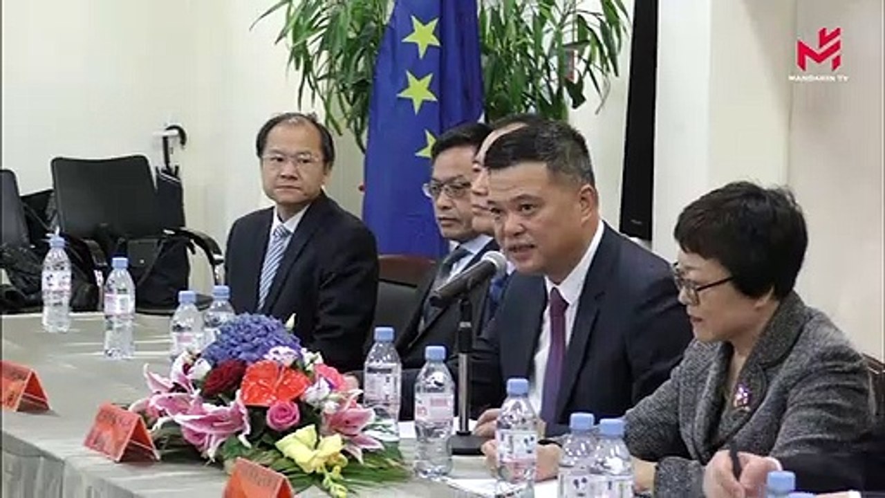 法国华侨华人会接待中国侨联联合考察团