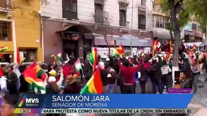 No nos metemos en la vida política de Bolivia: Morena