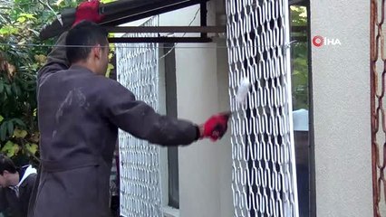 Meslek Liseliler ihtiyaç sahibi ailenin evini onardı