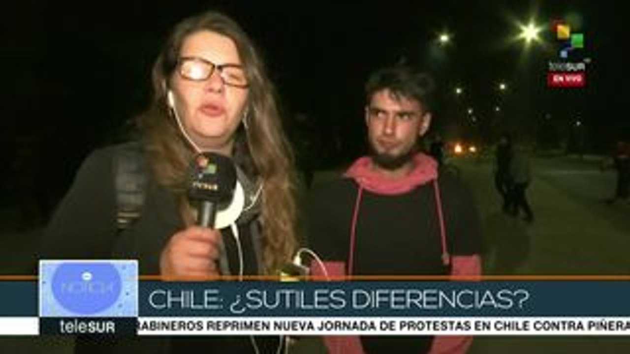 Chilenos: Sabemos que Carabineros tienen las manos manchadas de sangre