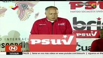 Diosdado Cabello: Golpe de Estado es contra todo el pueblo de Bolivia