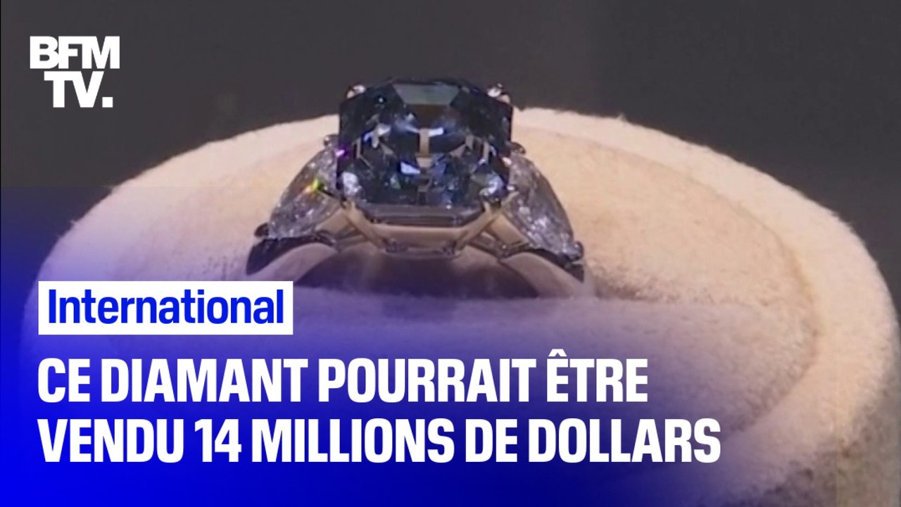 Ce diamant pourrait être vendu 14 millions de dollars aux enchères ce jeudi