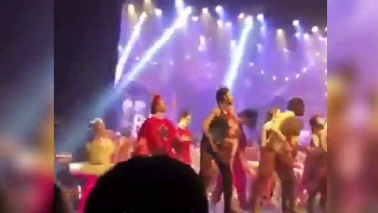 El poderoso salto brasileño causa tremendo susto en el escenario