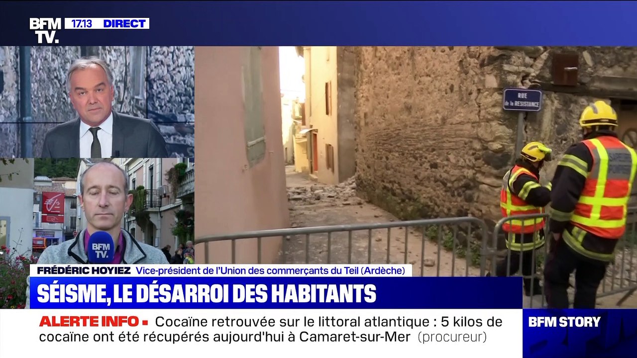 Séisme en Ardèche: le désarroi des habitants du Teil - 12/11