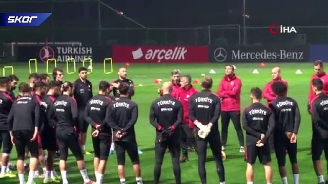 A Milli Takım hazırlıklarını sürdürdü