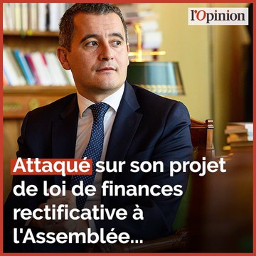 Attaqué sur la dépense publique, Darmanin défend le projet de loi de finances rectificative