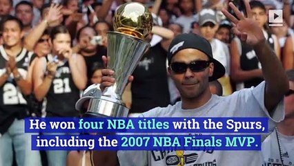 San Antonio Spurs Retire Tony Parker's No. 9 Jersey