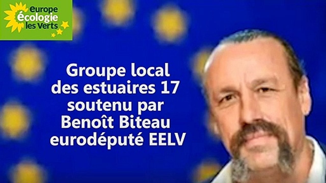 soutien de l'eurodéputé écologiste Benoit Biteau groupe Local EELV des estuaires 17