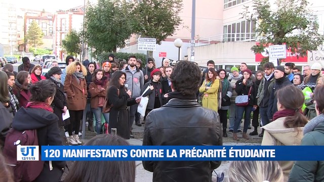 A la Une : 120 personnes contre la précarité étudiante / Un trophée pour les bonnes actions / mangez des pommes ! / Une finale de ligue Europa à Saint-Etienne