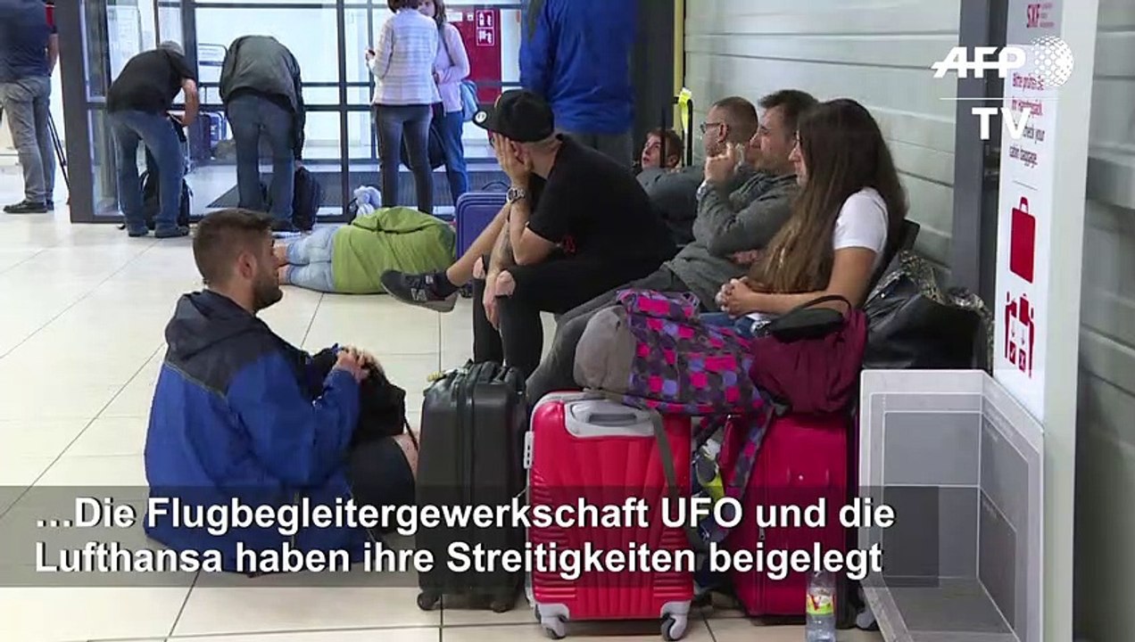 UFO und Lufthansa einigen sich: keine neuen Streiks