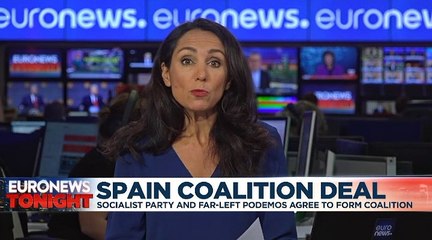 Download Video: Socialists and Podemos reach coalition deal in bid to form Spain's next government