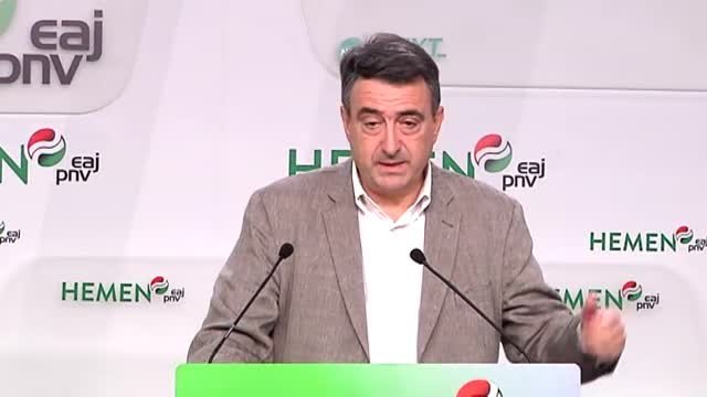 Aitor Esteban, sobre el pacto PSOE-UP: Hemos pasado del Día de la Marmota a 'Fast and Furious'