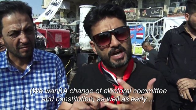 Iraq: Iraqi demonstrators clash with security forces amid on-going protests